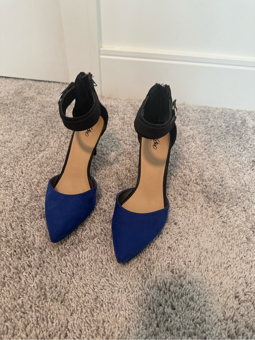 Mossimo Two Tone Ankle Wrap Heel